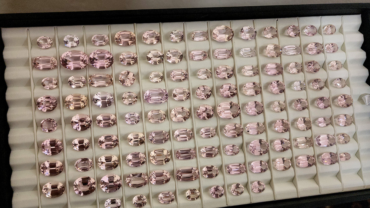 773CT NATURAL KUNZITE BEAUTIFUL PARCEL - imaangems