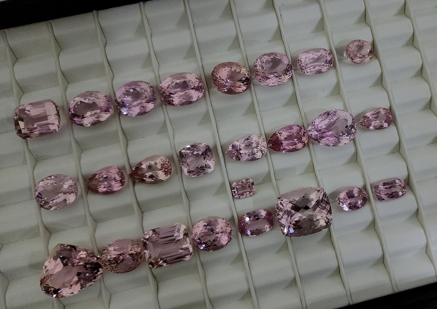 365CT NATURAL KUNZITE BEST QUALITY PARCEL - imaangems