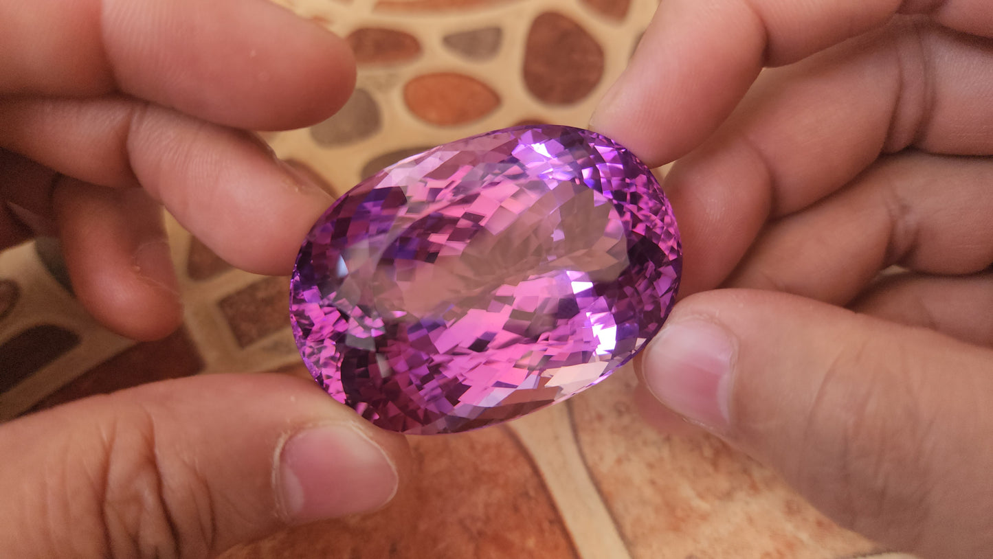 363 Carat Natural Top Pink Kunzite Collection Quality Piece on Sale