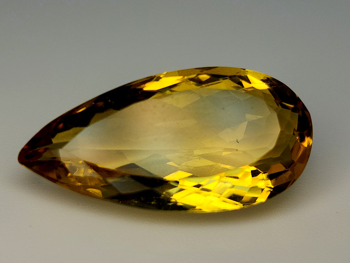 10.1ct natural honey citrine gemstones igcct10 - imaangems