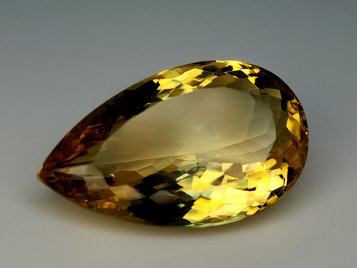 11.3ct natural honey citrine gemstones igcct12 - imaangems