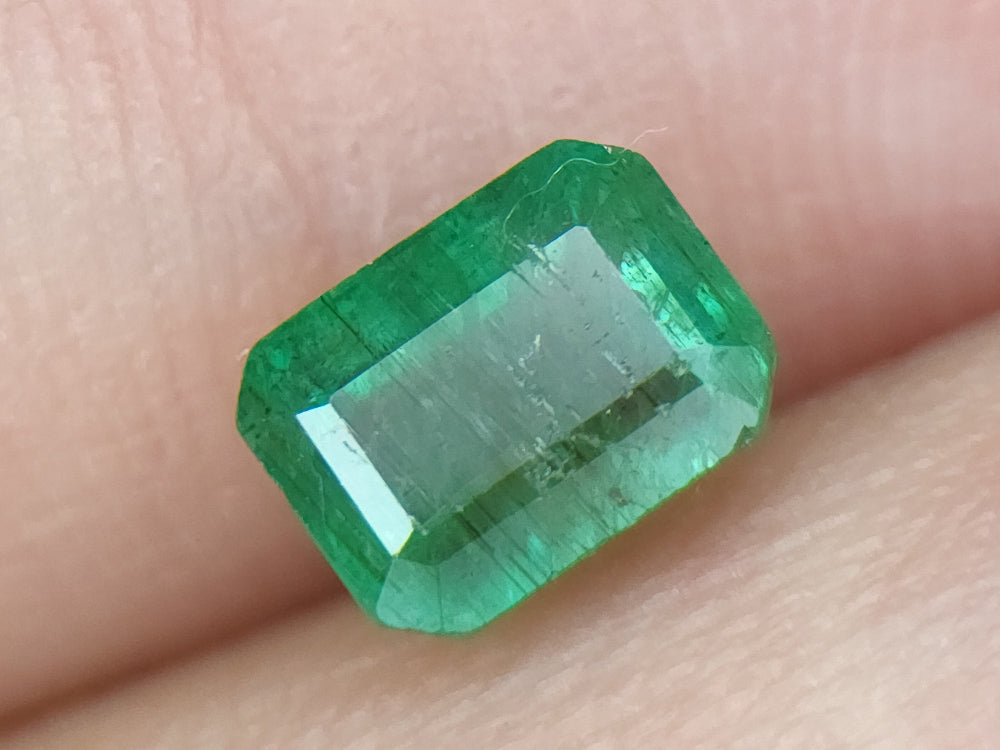 1.11ct natural emerald gemstones igczm130 - imaangems