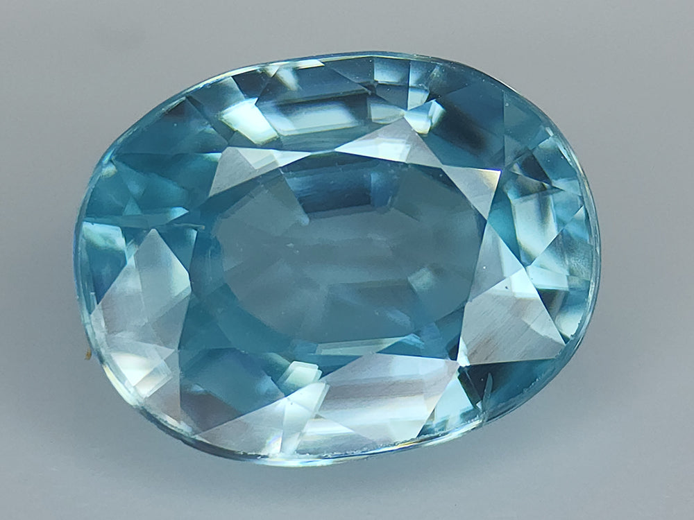 5CT NATURAL BLUE ZIRCON IGCBZB01 - imaangems