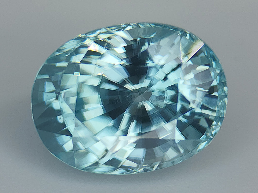 5.36CT NATURAL BLUE ZIRCON IGCBZB02 - imaangems