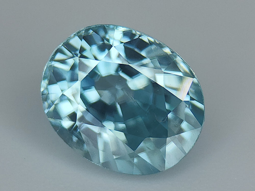 3.25CT NATURAL BLUE ZIRCON IGCBZB04 - imaangems