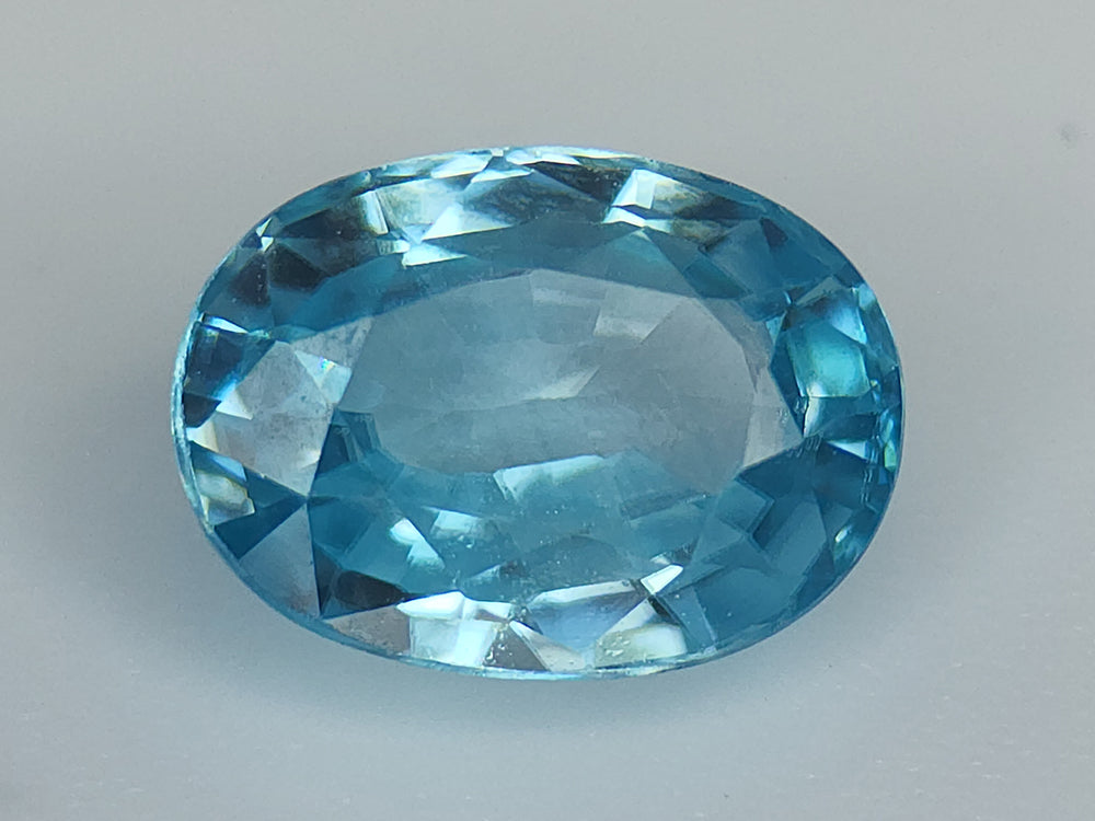 3.26CT NATURAL BLUE ZIRCON IGCBZB07 - imaangems