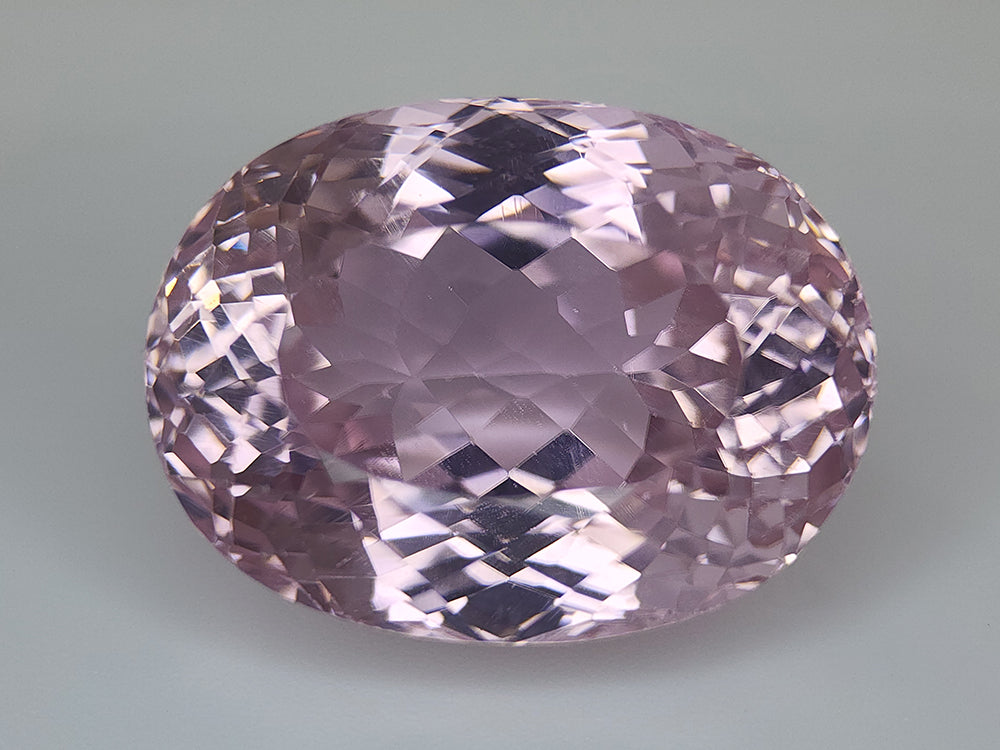 28.61CT NATURAL KUNZITE GEMSTONE IGCNPK34 - imaangems