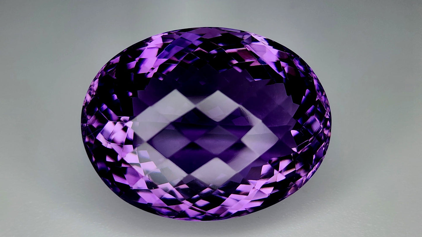 39.85Carats Natural Amethyst Gemstone IGCAma15