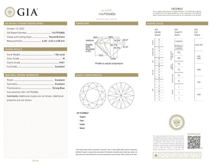 GIA 1.06CT NATURAL DIAMOND COLLECTION - imaangems