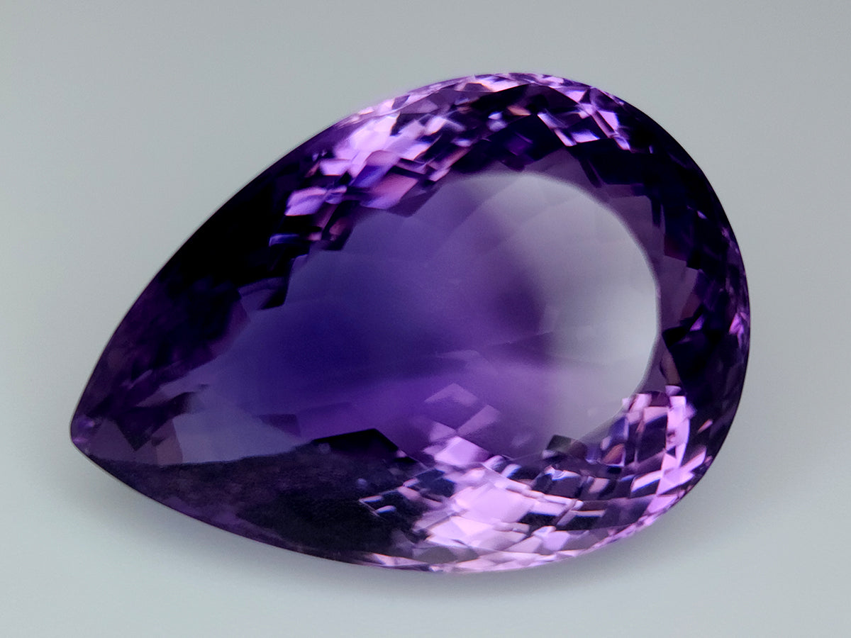 39.35CT NATURAL AMETHYST GEMSTONES IGCAS17 - imaangems