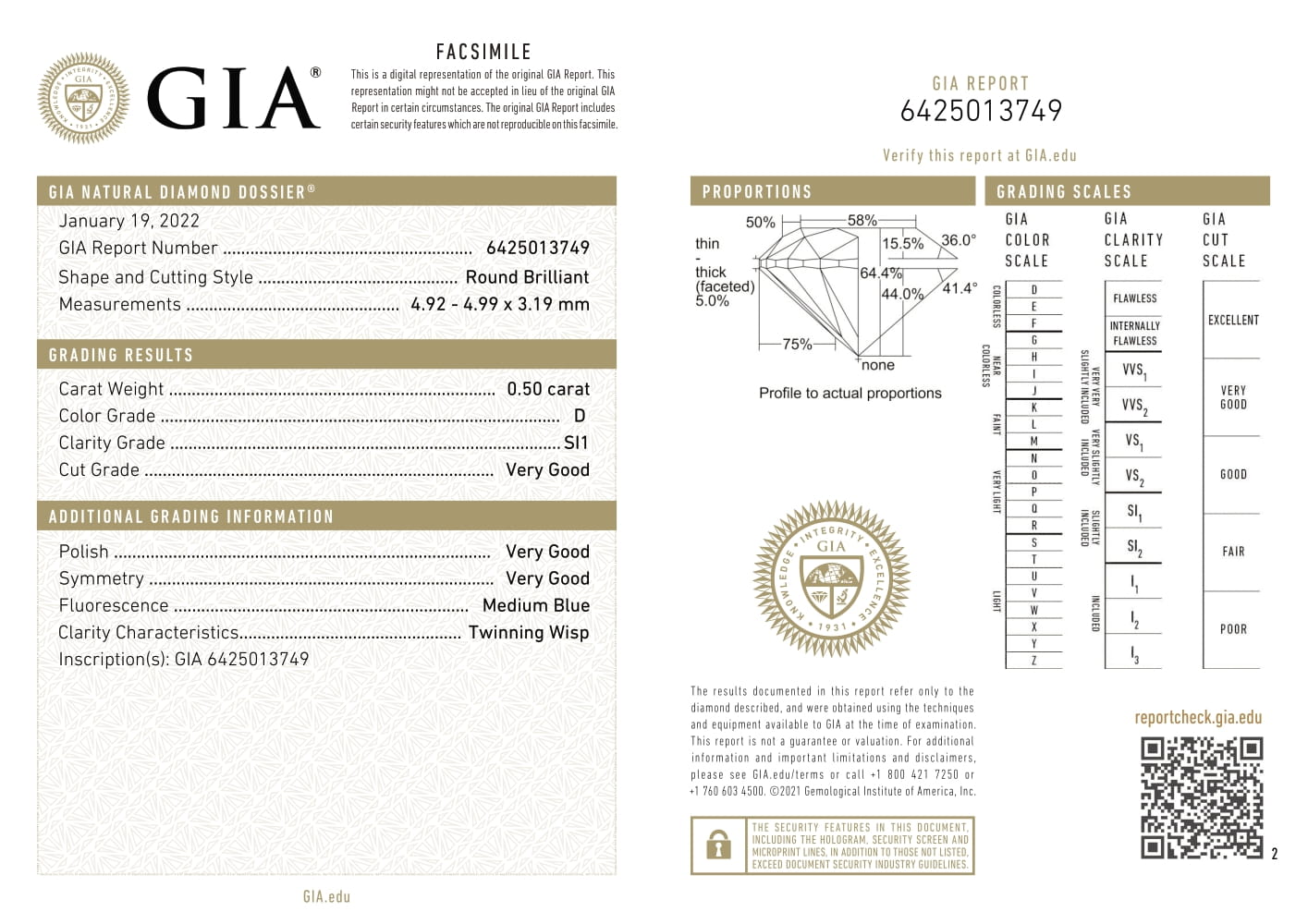 GIA 0.50CT NATURAL DIAMOND BEST QUALITY COLLECTION IGCDM09 - imaangems