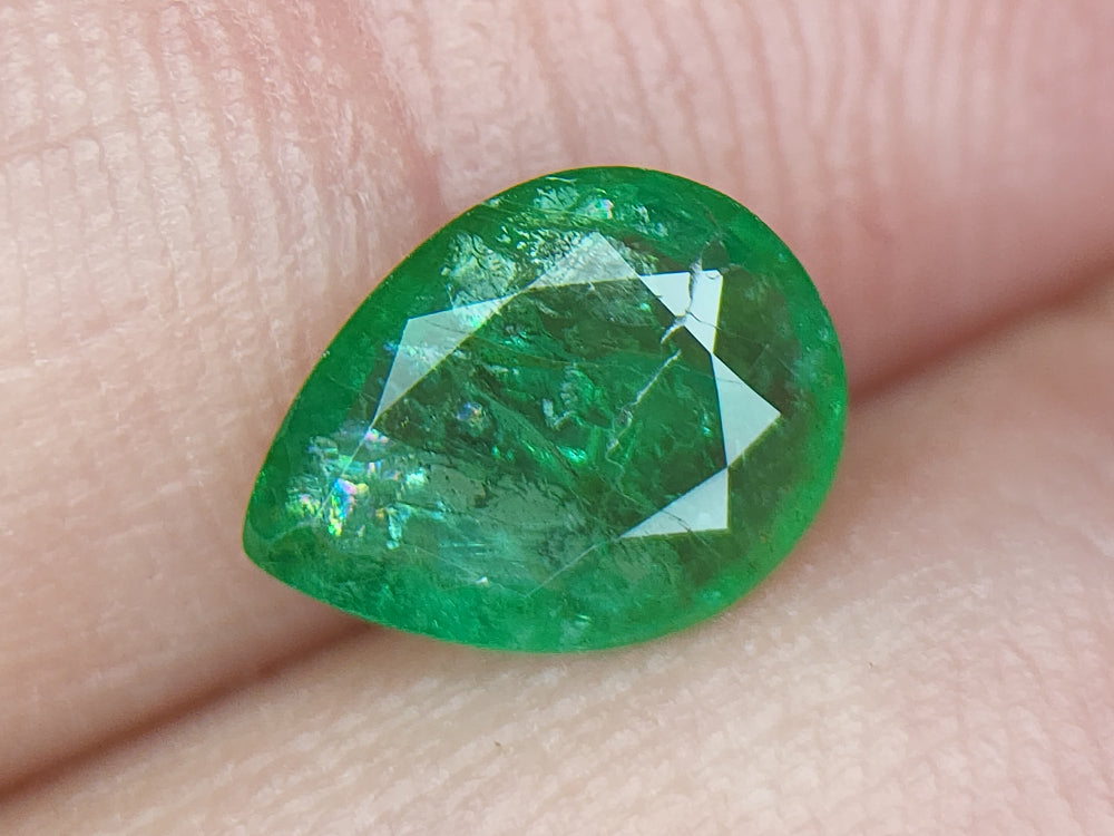 1.28ct natural emerald gemstones igczm49 - imaangems