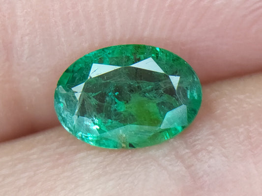 0.86ct natural emerald gemstones igczm55 - imaangems