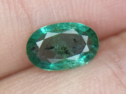 0.97ct natural emerald gemstones igczm87 - imaangems