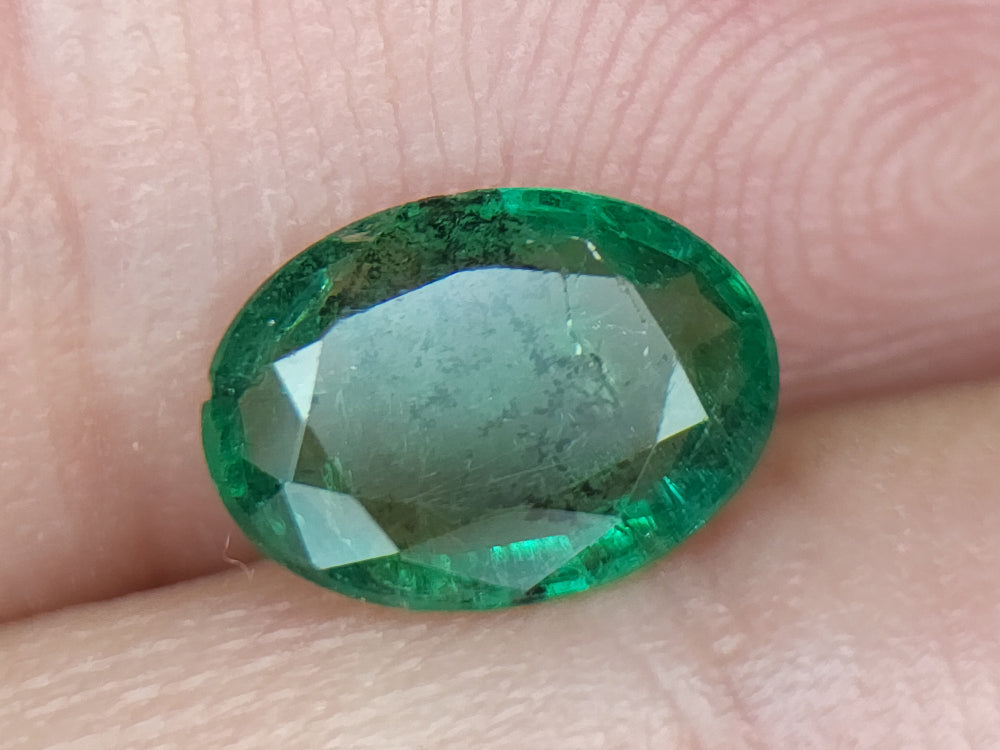 1.3ct natural emerald gemstones igczm69 - imaangems