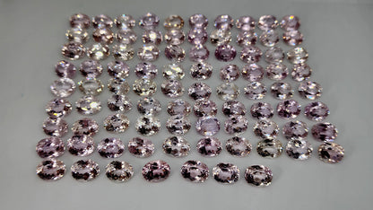 Natural calibrated Kunzite 12