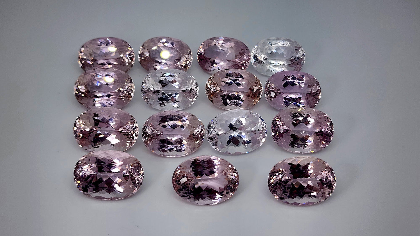 Natural calibrated Kunzite 02