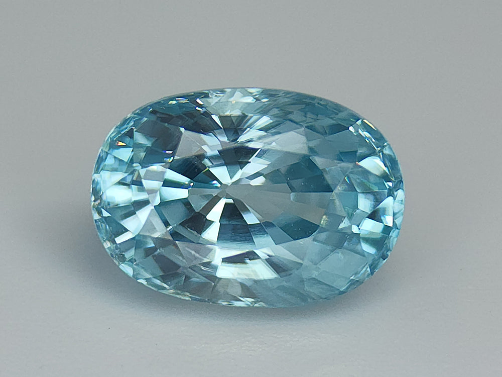 4.11CT NATURAL BLUE ZIRCON IGCBZB03 - imaangems