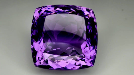 49.45Carats Natural Amethyst Gemstone IGCAma06