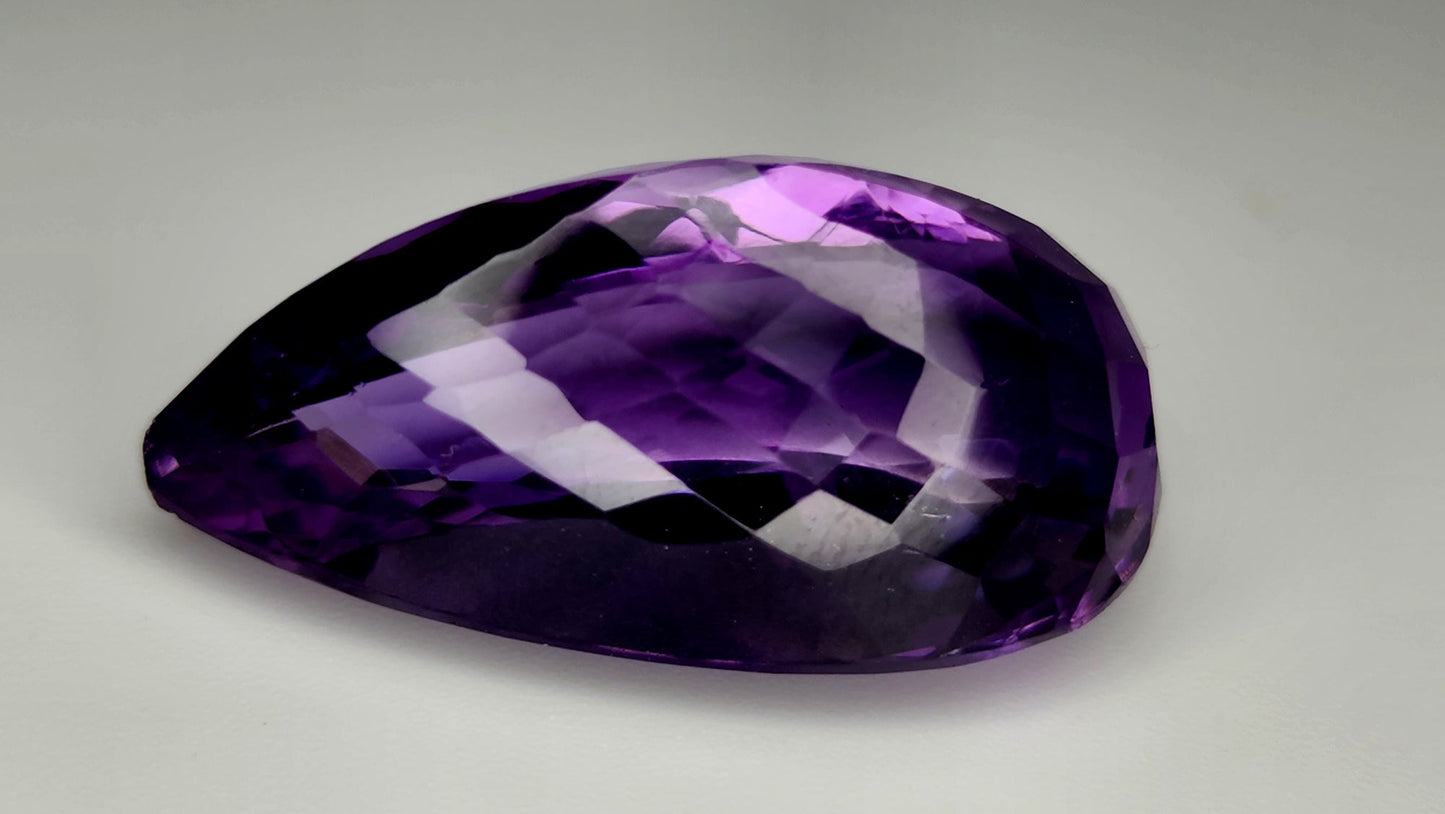 34.15Carats Natural Amethyst Gemstone IGCAma29