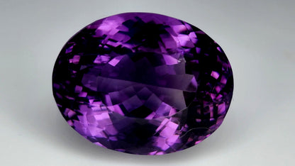 32.25Carats Natural Amethyst Gemstone IGCAma53