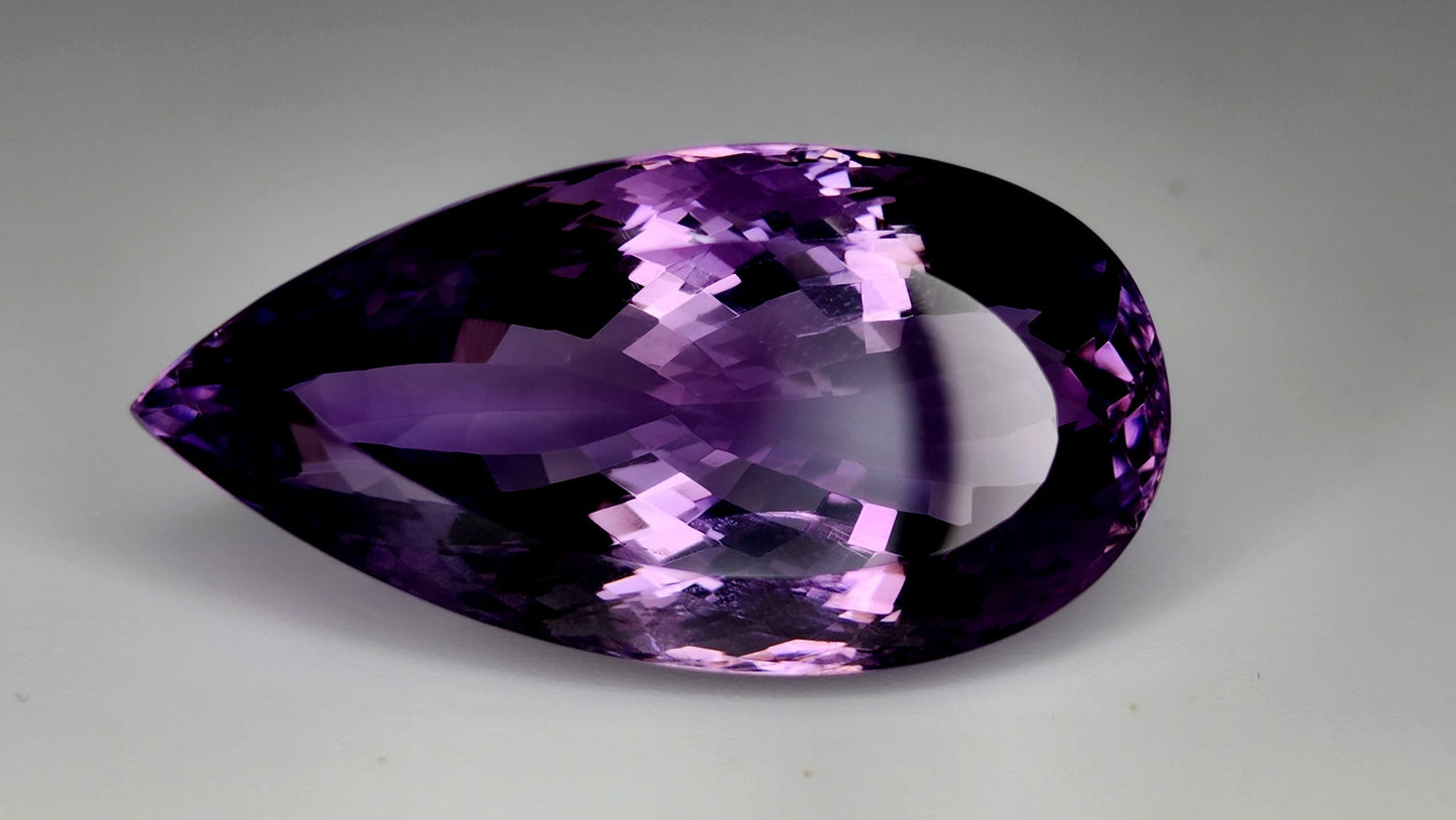 55.55Carats Natural Amethyst Gemstone IGCAma64